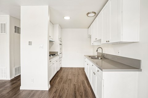 Floor plan for 1 bed, 1 bath, 980 sqft